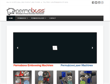 Tablet Screenshot of permaboss.com